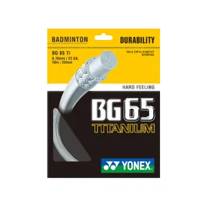 Yonex Badminton String BG65 Titanium